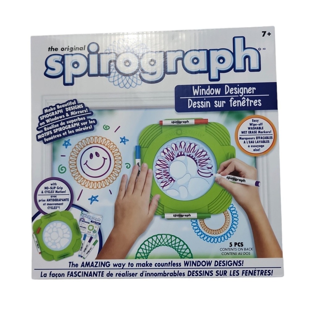 Spirograph‎ Window Designer Kit Make Countless Window Designs Ages 7+